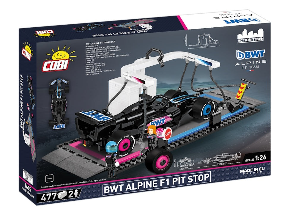 COBI 1685 - BWT ALPINE F1 PIT STOP (PRE-COMMANDE)