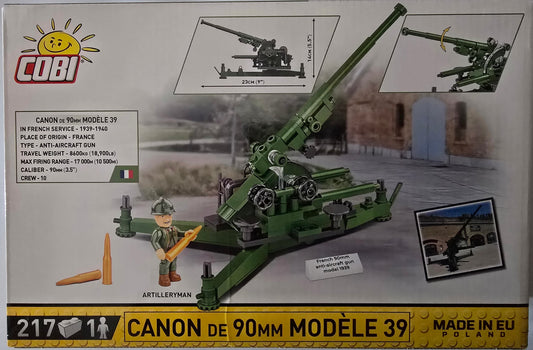 COBI 2294 - CANON DE 90 MM MODELE 39 Boite Endommagée