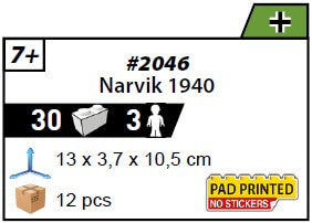 COBI 2046 - NARVIK 1940