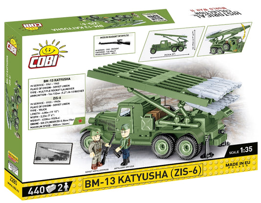 COBI 2280 - BM-13 KATYUSHA (ZIS-6) Boite Remplacée