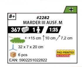 COBI 2282 - MARDER III Ausf. M