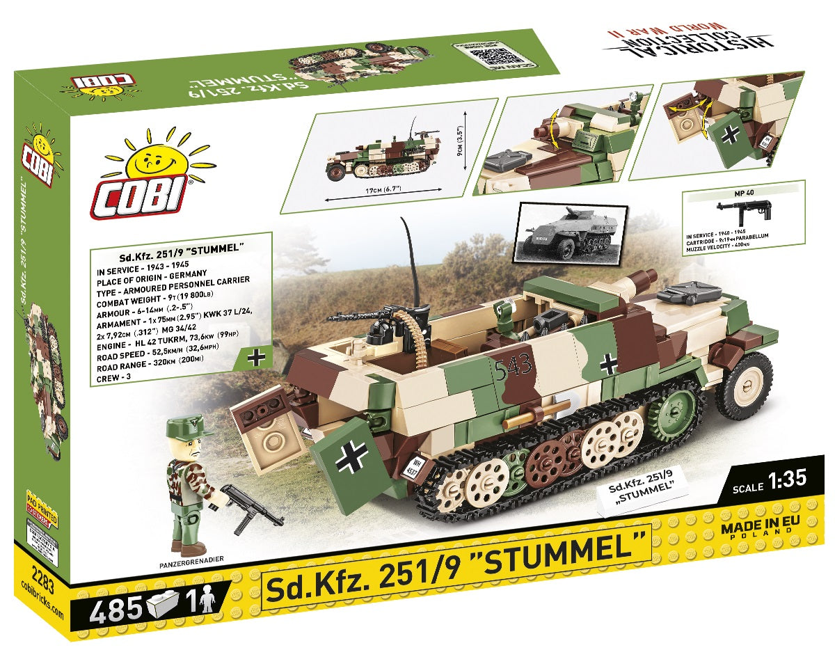 COBI 2283 - SD.KFZ. 251/9 "STUMMEL"