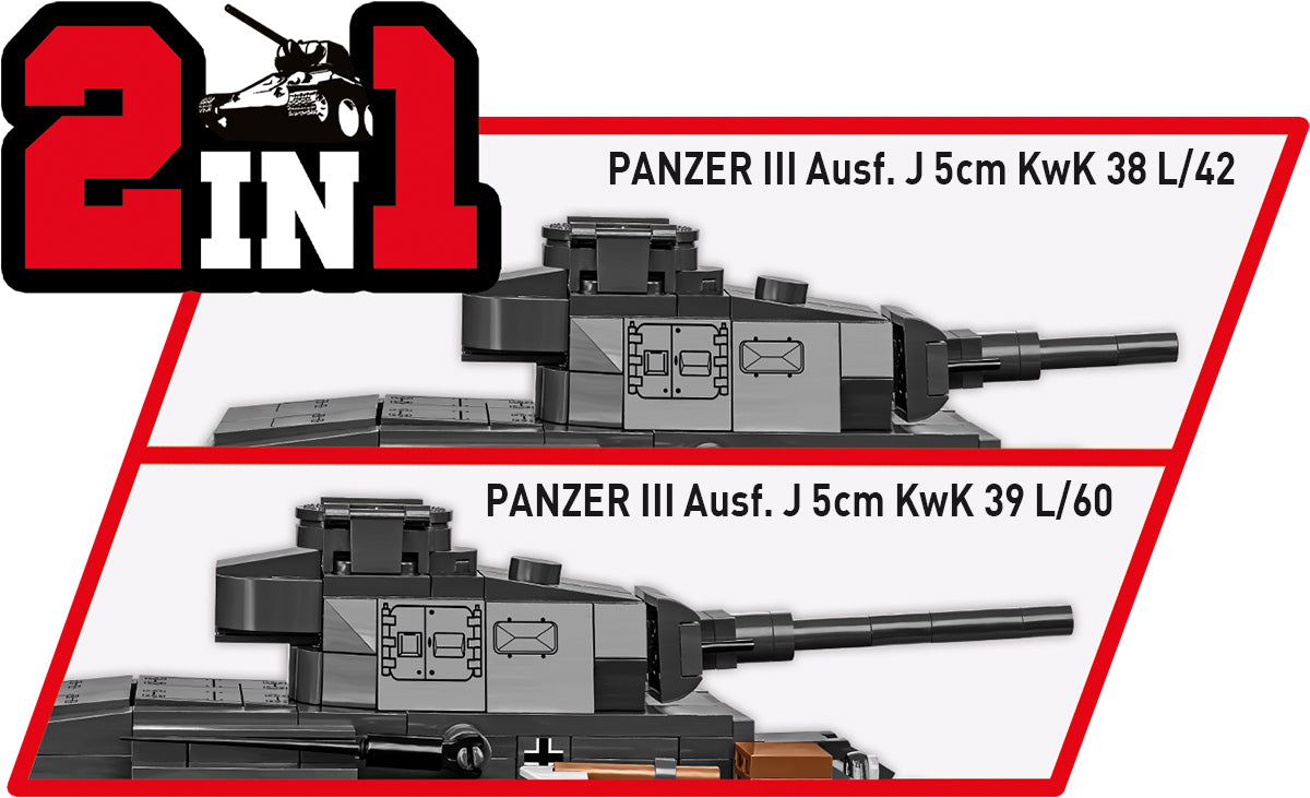 COBI 2289 – PANZER III AUSF. ICH