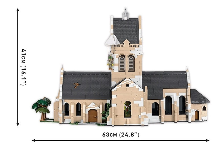 COBI 2299 - CHURCH SAINTE-MERE-EGLISE