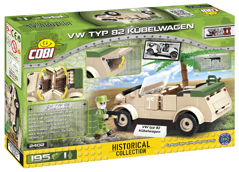 COBI 2402 - VW TYP 82 KÜBELWAGEN