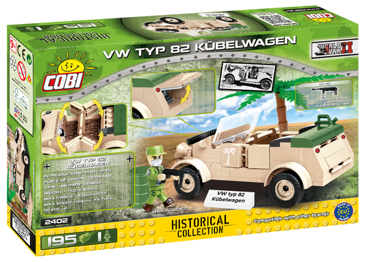 COBI 2402 - VW TYPE 82 KUBELWAGEN