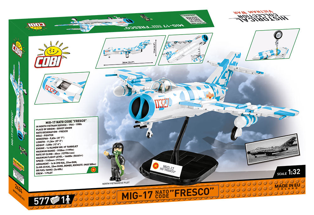 COBI 2424 - MIG-17 NATO CODE "FRESCO"