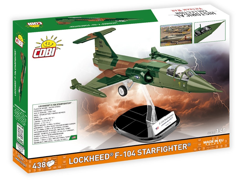 COBI 2426 - LOCKHEED F-104 STARFIGHTER (PRE-COMMANDE)