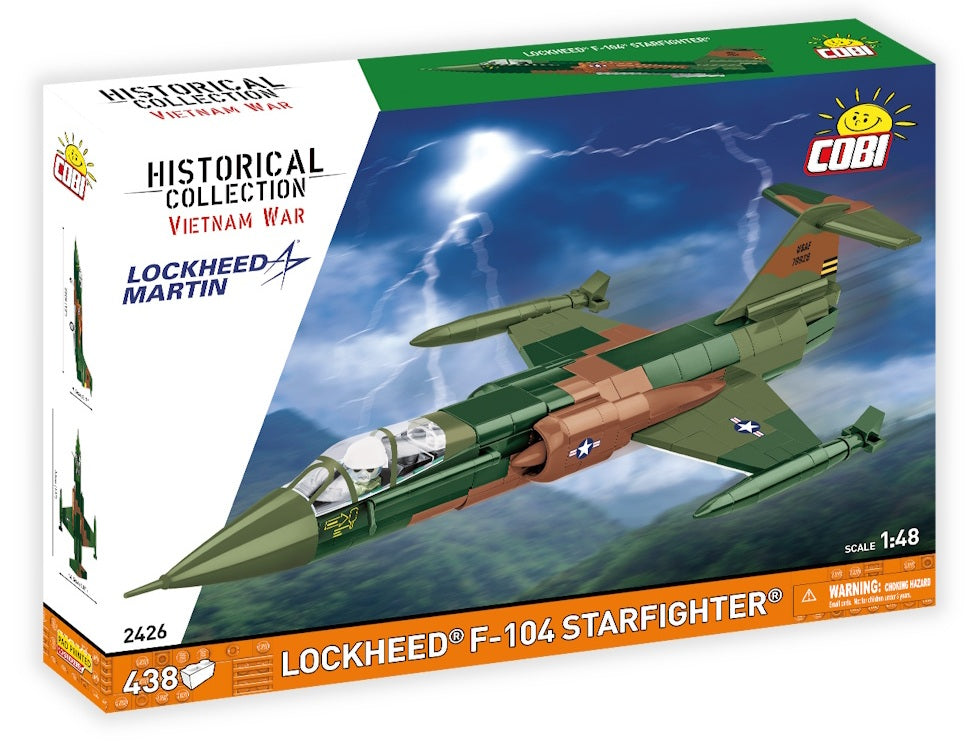 COBI 2426 - LOCKHEED F-104 STARFIGHTER (PRE-COMMANDE)