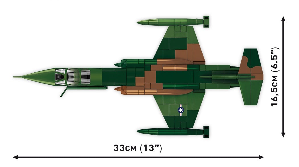 COBI 2426 - LOCKHEED F-104 STARFIGHTER (PRE-COMMANDE)