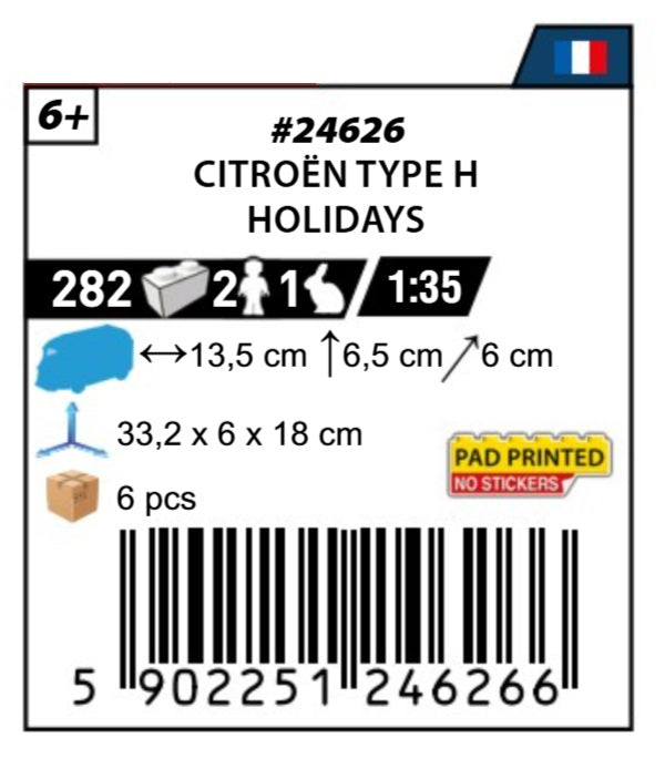 COBI 24626 - CITROËN TYPE H HOLIDAYS (PRE-COMMANDE)