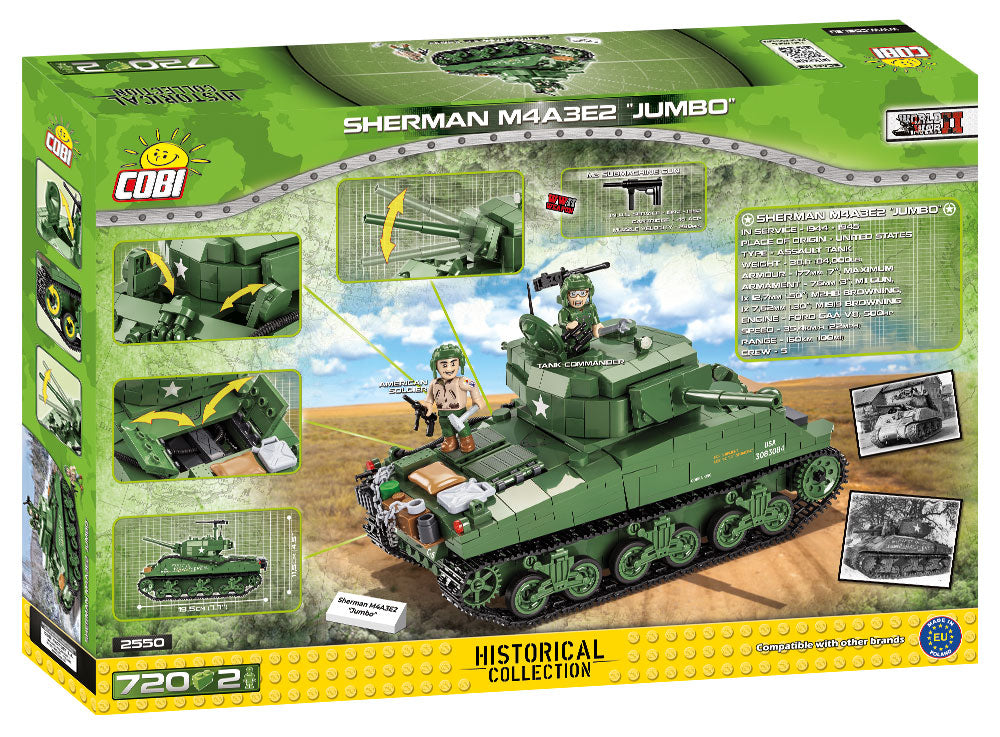 COBI 2550 - SHERMAN M4A3E2 "JUMBO"