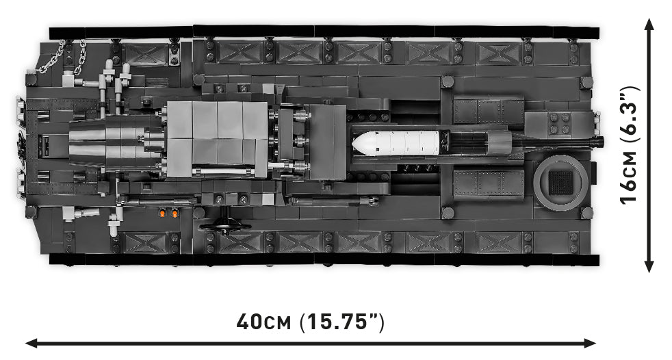 COBI 2560 - 60CM KARL-GERAT 040 ZIU