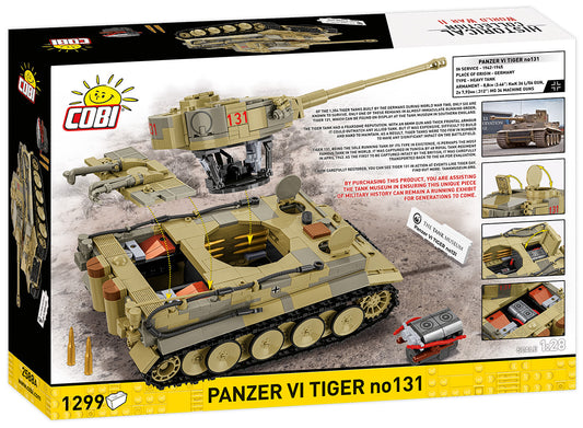 COBI 2588A - PANZER VI TIGER I no 131