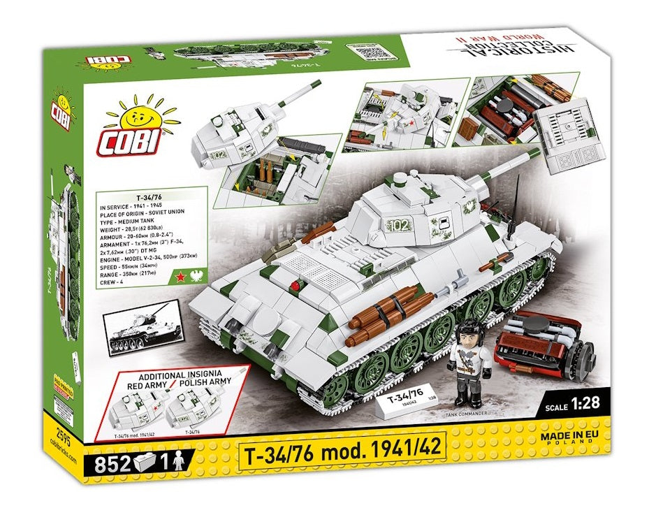 COBI 2595 - T-34/76 MOD. 1941/42