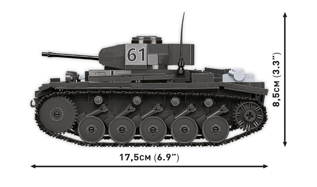 COBI 2597 - PANZERKAMPFWAGEN II AUSF. F