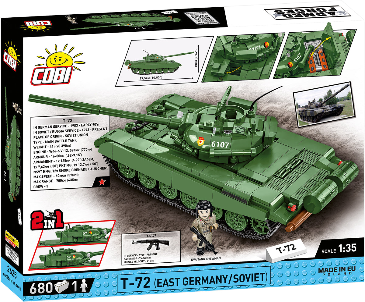COBI 2625 - T-72 (EAST GERMANY/SOVIET)