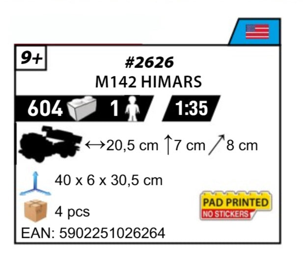 COBI 2626 - M142 HIMARS