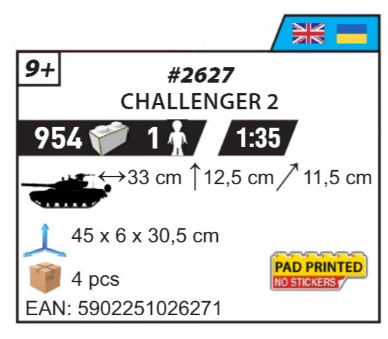 COBI 2627 - CHALLENGER 2