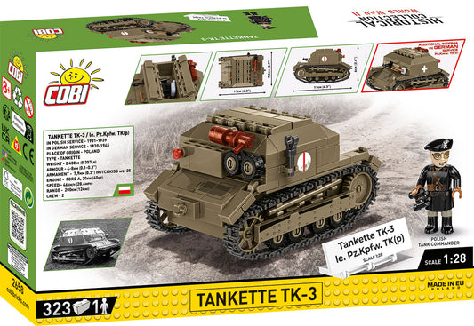 COBI 2658 – TK-3 TANKETTE (VORBESTELLUNG)