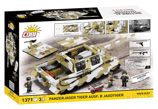 COBI 2674 - PANZERJÄGER TIGER AUSF. B JAGDTIGER (PRE-COMMANDE)