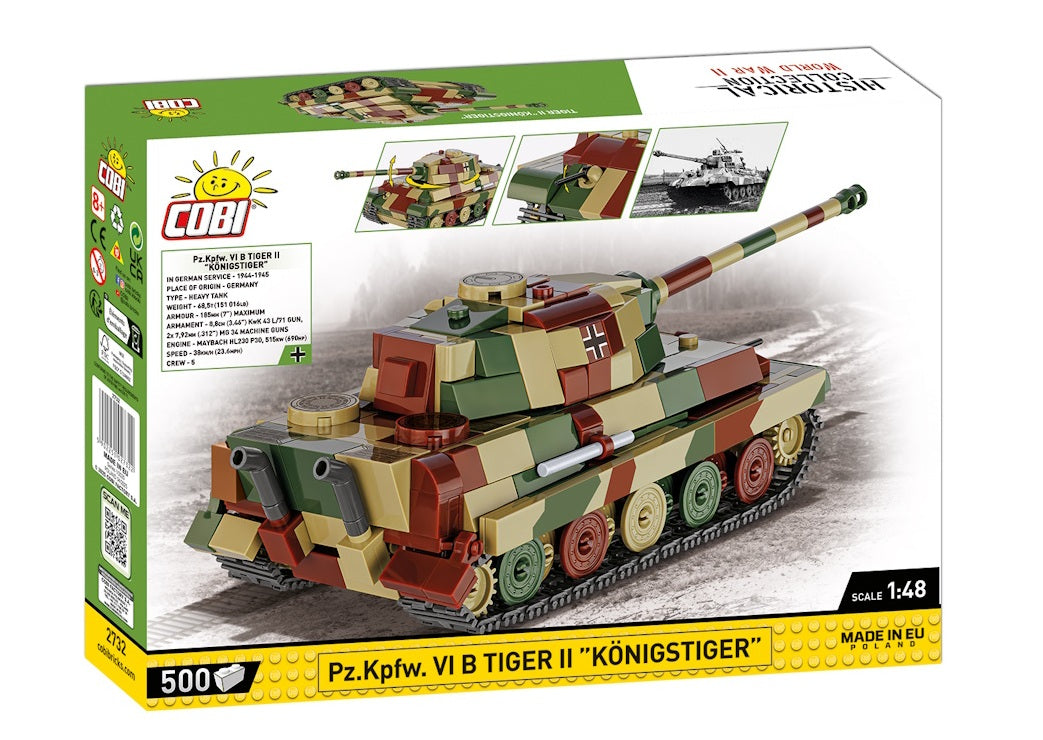 COBI 2732 - PZ.KPFW. VI B TIGER II "KÖNIGSTIGER"