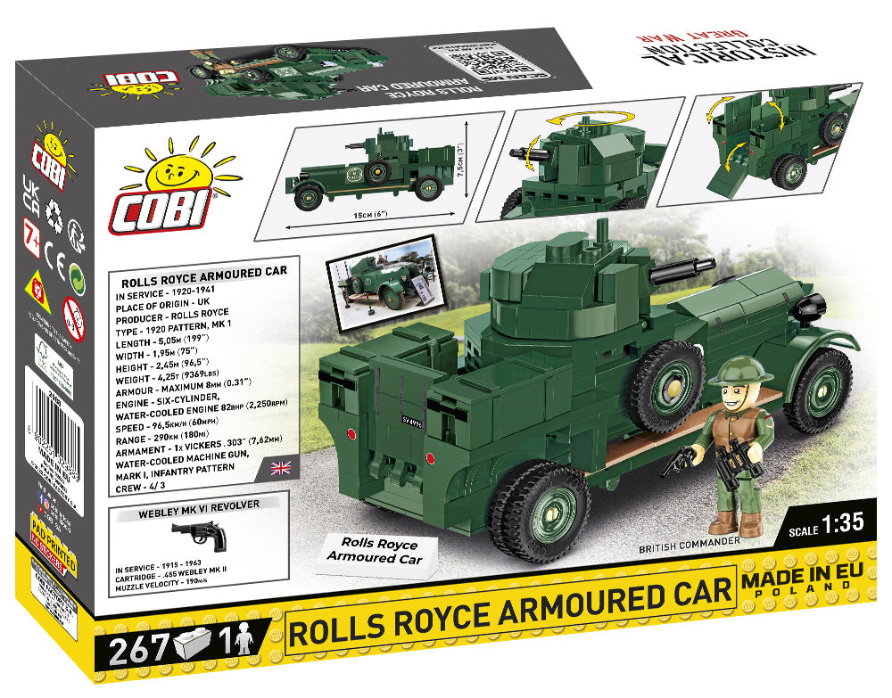 COBI 2988 - ROLLS ROYCE ARMORED CAR
