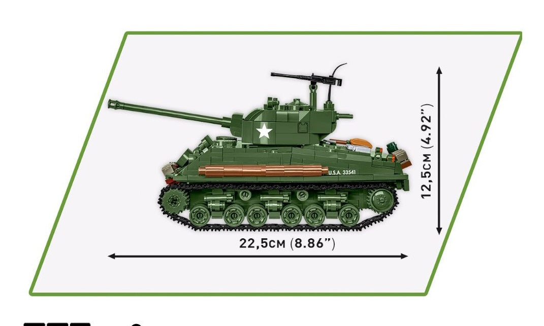 COBI 3118 - SHERMAN M4A2E8(76)W