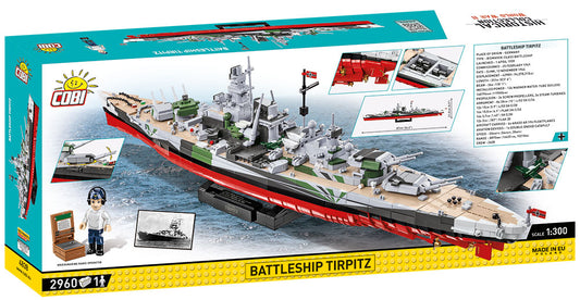 COBI 4838 - BATTLESHIP TIRPITZ Executive Edition - Emballage Endommagé