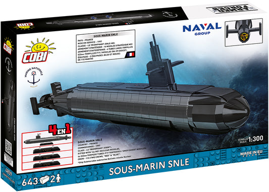 COBI 4859 - SOUS-MARIN SNLE (PRE-COMMANDE)