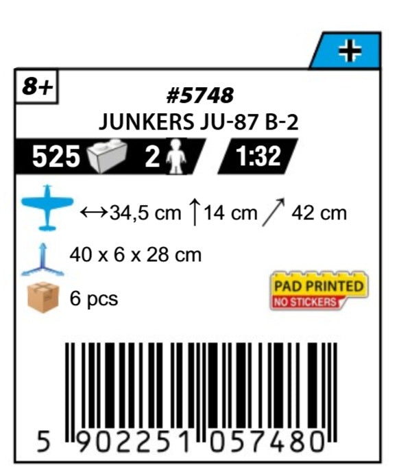 COBI 5748 - JUNKERS JU 87 B-2