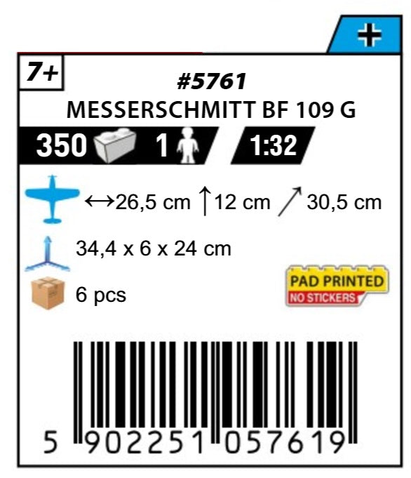 COBI 5761 - MESSERSCHMITT BF 109 G