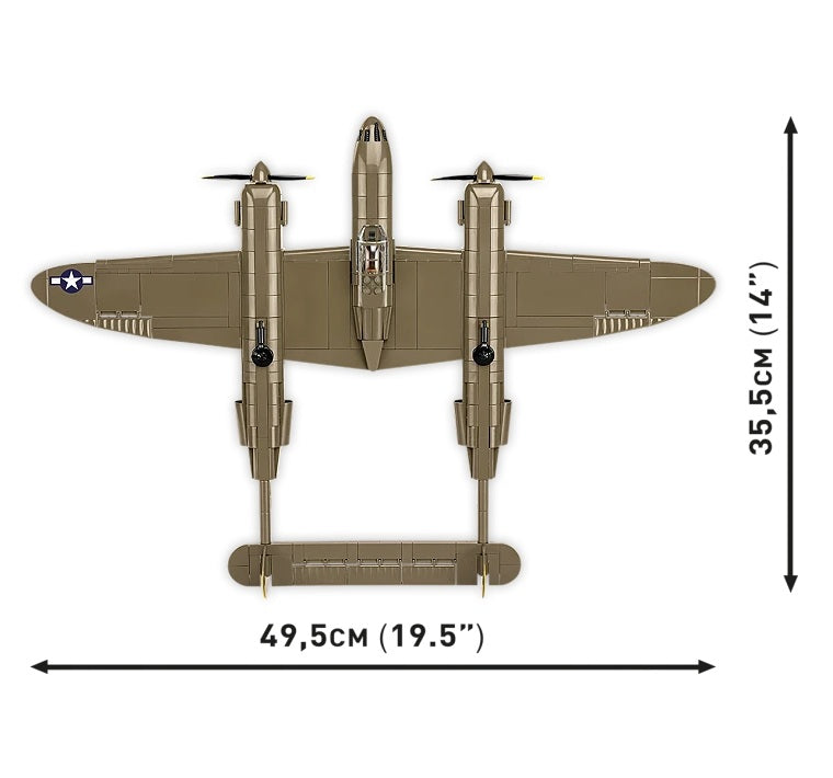 COBI 5763 - LOCKHEED P-38 LIGHTNING (H) (PRE-COMMANDE)