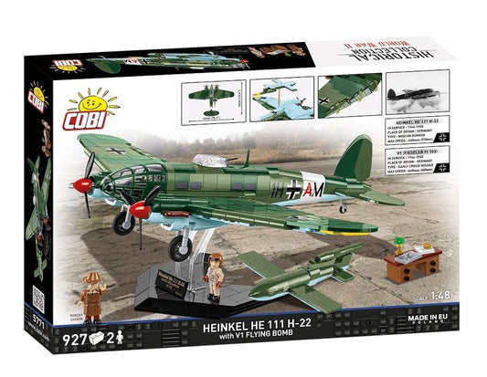 COBI 5771 - HEINKEL HE 111 H-22 WITH V1 FLYING BOMB - Executive Edition (PRE-COMMANDE)