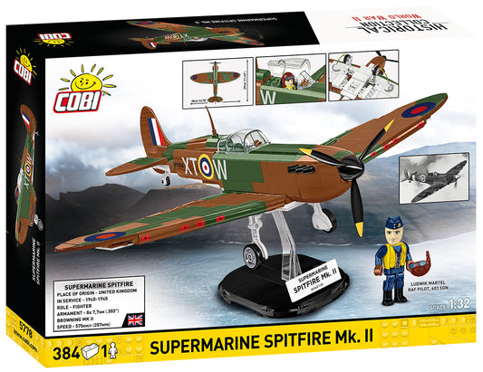 COBI 5778 - SUPERMARINE SPITFIRE MK.II (PRE-COMMANDE)
