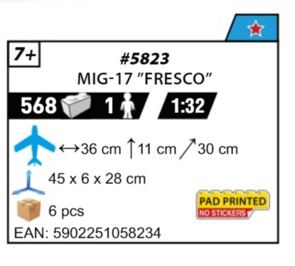 COBI 5823 - MIG-17 "FRESCO"