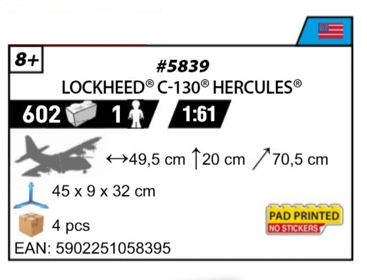 COBI 5839 - LOCKHEED C-130 HERCULES