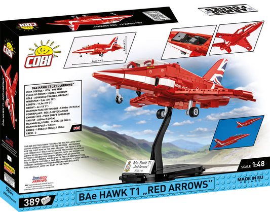 COBI 5844 - Bae HAWK T1 RED ARROWS Boite Remplacée