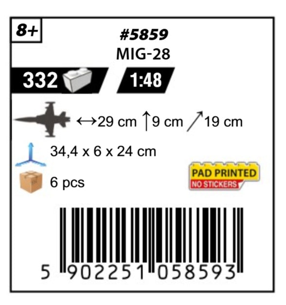 COBI 5859 - MIG-28 TOP GUN
