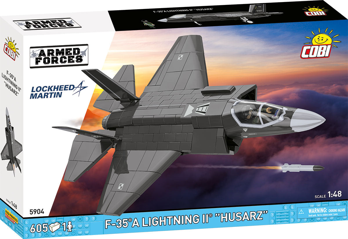 COBI 5904 - F-35A LIGHTNING II "HUSARZ" (PRE-COMMANDE)