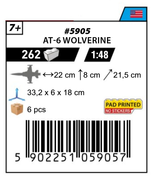 COBI 5905 - AT-6 WOLVERINE