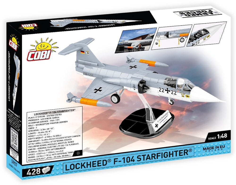COBI 5907 - LOCKHEED F-104 STARFIGHTER (PRE-COMMANDE)