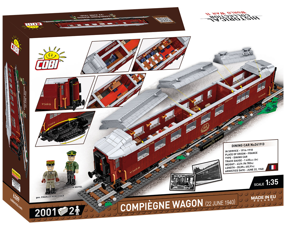COBI 6289 – Compiègne-Wagen (22. Juni 1940)