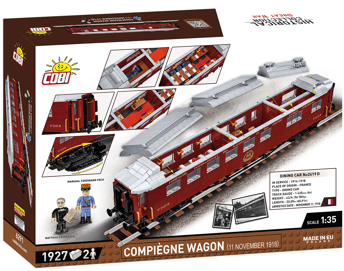 COBI 6291 – Compiègne-Wagen (11. November 1918)