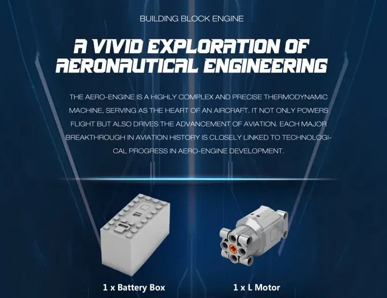 REOBRIX 33019 - AIRCRAFT ENGINE TURBOFAN