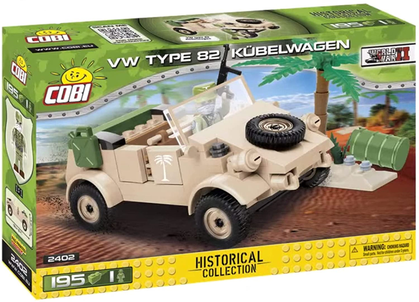COBI 2402 - VW TYP 82 KÜBELWAGEN
