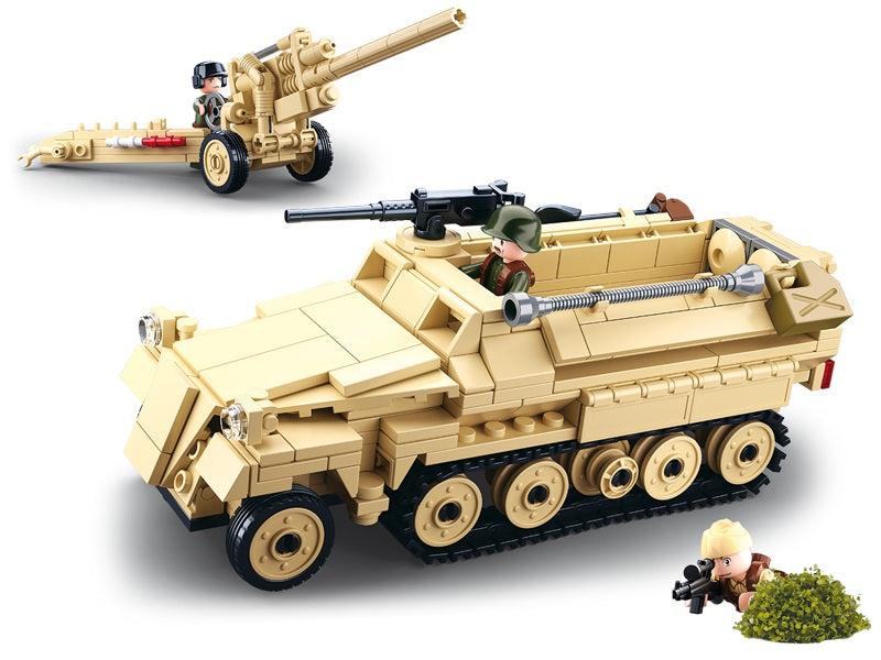 SLUBAN M38-B0695 - ARMEE ALLEMANDE HALF TRACK
