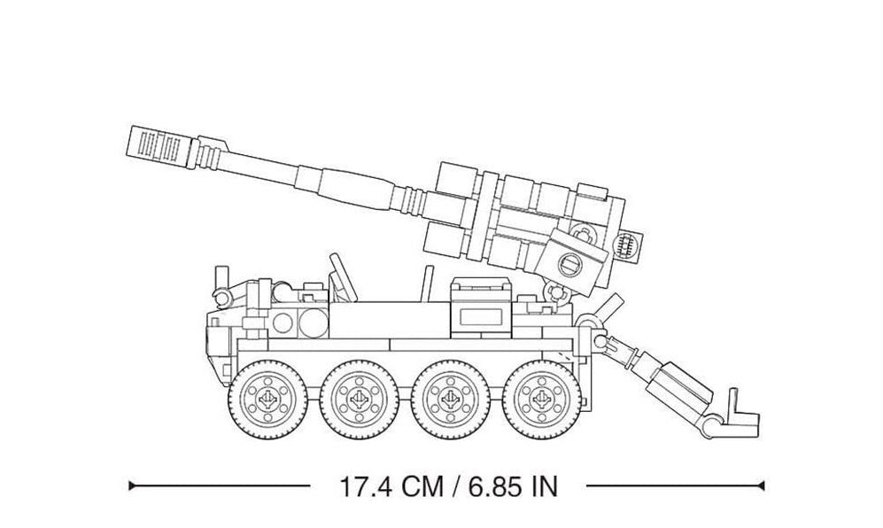 SLUBAN M38-B0751 - CANON MOBILE 8X8