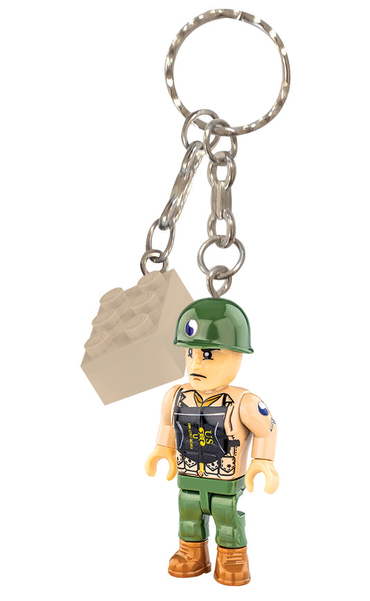 COBI KEYCHAIN 1361 - US SOLDIER