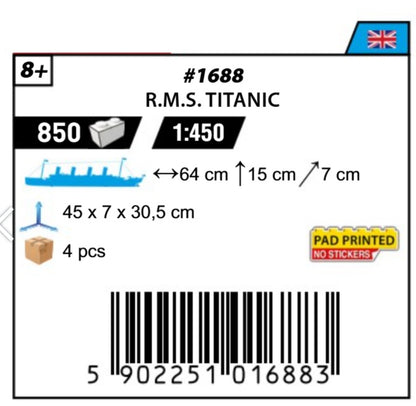 COBI 1688 - R.M.S. TITANIC